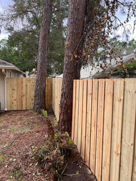 wood fencing services
